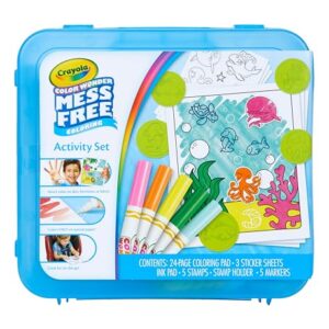 Crayola Color Wonder Mess Free Coloring Activity Set (30+ Pcs), Travel Art Kit, Gift for Kids & Toddlers, Ages 3+