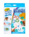 Crayola Color Wonder Mess Free Fingerpaint & Stamper Kit, Safari Stamps for Kids, Color Reveal Ink, Toddler Activity, Gifts, 3+ (Pack of 12)