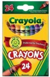 Crayola Crayons 24 In A Box (Pack of 6) 144 Crayons in total