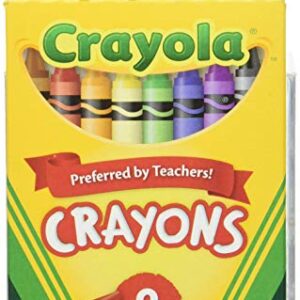 Crayola Crayons, 8 Count (Pack of 6)