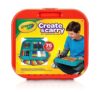 Crayola Create 'N Carry Travel Art Set for Kids (75pcs), 2-in-1 Lap Desk & Carrying Case, Holiday & Christmas Gifts for Kids, Art Supplies Kit for Crafting, Drawing & Coloring, Pack of 4