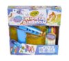 Crayola Marker Airbrush Spray Art Kit, Battery-Powered Sprayer with 8 Washable Markers & 5 Stencils, DIY Craft Set, Ages 6+