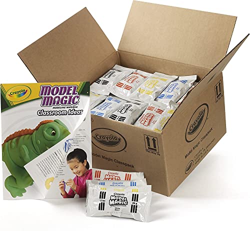 Crayola Model Magic (75ct), Kids Modeling Clay Alternative, 1oz Packs, Teacher Appreciation School Supplies & Classroom Essentials, Air Dry Clay, Ages 3+