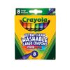 Crayola Ultra Clean Large Washable Crayons, School Supplies, 8 Count