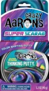 Crazy Aaron's Hypercolour Super Scarab Thinking Putty for Ages 3 & Up