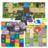 Create & Debug Basic Programming with 6 Blue-Bot Foor Robotics, 3 Activity Themed Floor Mats, Modular Road Set & 6 Pen Holders - Free Docking Station - New See & Say Version