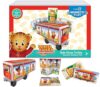 CreateOn Daniel Tiger’s Neighborhood: Neighborhood Trolley Magnetic Tiles Structure Set, Building Toys for Kids, Educational Stem & Montessori Tools for Ages 3+, 15 Pieces
