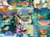 Cross & Glory - Festival of the Nine Birds - 1000 Piece Jigsaw Puzzle for Adults | Colorful Bird Collage Artwork | Premium Ribbon-Cut Puzzle with Satin Finish