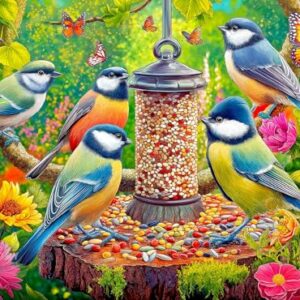 Cross & Glory | Jigsaw Puzzles for Adults | Feathers at First Light