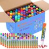 Crtiin 80 Pack Dot Markers for Toddlers and Kids, 40 Colors Bingo Daubers Bulk, Art Washable Paint for Kids, Bingo Markers, Toddler Arts and Crafts, Kindergarten Classroom Must Haves