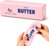 Crunchy Butter Squishy ASMR Bead Filled Realistic Food Stress Ball