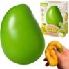 Crunchy Mango Soap Pudding Squishy Stress Ball ASMR Bead Filled Crunchy Squishy Chameleon Color Changing Sensory Squeeze Desk Relief Gift for Adults Soft Flexible Shape Retaining