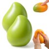 Crunchy Mango Squishy, 2026 New Fast Rebound Chameleon Mango Stress Ball (green-2pcs)