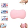 Crunchy Soap Squishy Realistic Handmade Bar Soap，Shaped Stress Relief Toy Slow Rising Squeeze Fidget Toy Ultra Soft Durable Rebound Portable Sensory Play (Pink)
