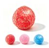 Crunchy Squishy Stress Ball, Fidget Toy with Slush Texture (Red)
