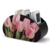 CSGJMYGS PU Leather Remote Control Holder TV Remote Storage Box