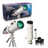 C Toys - So Science - Astronomical Telescope for Children Aged 8+ - 120x Magnification - 16x and 40x Eyepieces - Smartphone Holder - Adjustable Tripod - Astronomy Moon