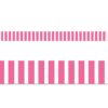 CTP Pink Bold Stripes EZ Border for Classroom Bulletin Board Border for Classroom (Creative Teaching Press 10499)