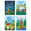 CTP Woodland Friends Inspire U 4-Poster Pack Decorate 13 x 19 inches Decorate Classrooms, Hallways, School Office and Daycare Centers with 4 Posters Featuring Motivational Phrases (Creative Teaching Press 11129)
