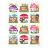 CTP Woodland Friends Rewards Stickers, Student Incentive 60 Stickers per Package (Creative Teaching Press 11100)