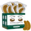 CubeSecret Under Eye Patches for Women - 30 Pairs Green Tea Eye Mask for Dark Circles - Puffy Eyes, Anti Wrinkle - Soothing Hydrating Gel Eye Mask Sensitive Skincare