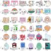 Cunno 36pcs Funny Surgical Tech Badge Reels Bulk Set, Cute Retractable Name ID Clip Holder for Surgical Technologist Week, Hospital Nurse Doctor Gifts