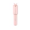 Curling Iron, Cordless Automatic for Beach Waves, 1.26 in 32 mm Curling Wand, Rechargeable Hair Curler with Ceramic Coating, 4 Temp, Anti Scald Design, Pink, Great for Travel