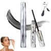 Curling Silver Stick Mascara, 5d Metal Wand Tubing Mascara for Volume and Length, Bristle-Free Black Lash Primer, Waterproof Sweat-Resistant Smudge-Proof, Buildable Natural Eye Makeup (1)