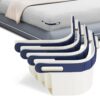 Cuspainex Sheet Holders for Fitted Sheets – 4 Pack Heavy Duty ABS+Silicone Lock Straps, Keep Sheets Firm & Tight, No Slippage – Easy Install Bed Sheet Holders