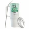 Custom Best Dog Mom Ever 40oz Tumbler with Handle, Pet Ear Cup - Green - Veterinarian Vet Tech Assistant Groomer Dog Walker Sitter Appreciation Gift Furry Friend Birthday Present Girlfriend