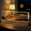 Custom Boss Day Gifts for Men Women - Personalized Name Plate for Desk - Custom Employee Appreciation Gifts for Coworkers Teacher Social worker Nurse (Black Business)
