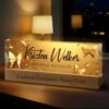 Custom Boss Day Gifts for Men Women - Personalized Name Plate for Desk - Custom Employee Appreciation Gifts for Coworkers Teacher Social worker Nurse (Golden Butterfly)