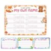 Custom Kids Acrylic Tracing Board, Name Writing Practice Board with Dry Erase Marker