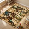 Custom Reading Corner Rug for Classroom Library Personalized Story Decor, B