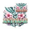 Custom RN SLP Name Sticker Personalized Text Nurse Floral Medical Healthcare Worker Decal Waterproof Die Cut Vinyl & Transparent DTF Decal for Water Bottle Laptop Car Helmet Gifts for Men Women