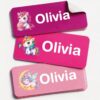 Custom School Subject Stickers for Kids Name Labels Stickers