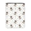 Cute Baby Raccoon Book Sleeve with Zipper Front Pocket for Hardcover