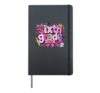 Cute Back To School 6th Grade First Day Of School Women Girl Hardcover Journal, Black