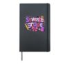 Cute Back To School 7th Grade First Day Of School Women Girl Hardcover Journal, Black