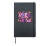 Cute Back To School Preschool First Day Of School Women Girl Hardcover Journal, Black