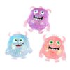 Cute Cartoon Little Monster Squeeze Toy, Transparent Glitter Soft Rubber Stress Relief Fidget Toy, Random Color, Portable Handheld Toy for Relaxation