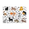 Cute Cat Animals Pet Pattern Jigsaw Puzzles 1000 Piece Fun Poster Personalized Picture Puzzle Game for Adults Teens