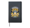 Cute Christian Lemonade Faith Saying Daisy Summer Mood Hardcover Journal, Black