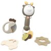 Cute Deer Baby Musical Rattle Toy with Sounds & Lights, Soft Silicone Infant Sensory Development, Baby Shower & 1st Birthday Gift for 6-18 Months 1+ Year Old