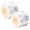Cute Ghost Stickers - Pholographic 1000 Pieces Self Adhesive Waterproof | Funny Halloween Stickers for Envelope Scrapbook Water Bottle Laptop Mobile Phone, Student Teacher