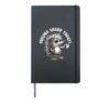 Cute Hedgehogs Feeling Sharp Today Hedgehog Hardcover Journal, Black