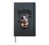 Cute Pet Dog Lover Breeders Funny Australian Cattle Dog Hardcover Journal, Black