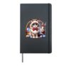 Cute Ragdoll Cat Easter Ragdoll Cat Happy Easter Hardcover Journal, Black