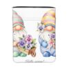 Cute Spring Gnomes Book Sleeve with Zipper Front Pocket for Hardcover