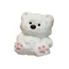 Cute White Bear Squishy Toy, Soft Slow Rebound Stress Relief Squeeze Toy, Handheld Fidget Toy, Desktop Decor, Lovely Small Gift for Adults and Kids